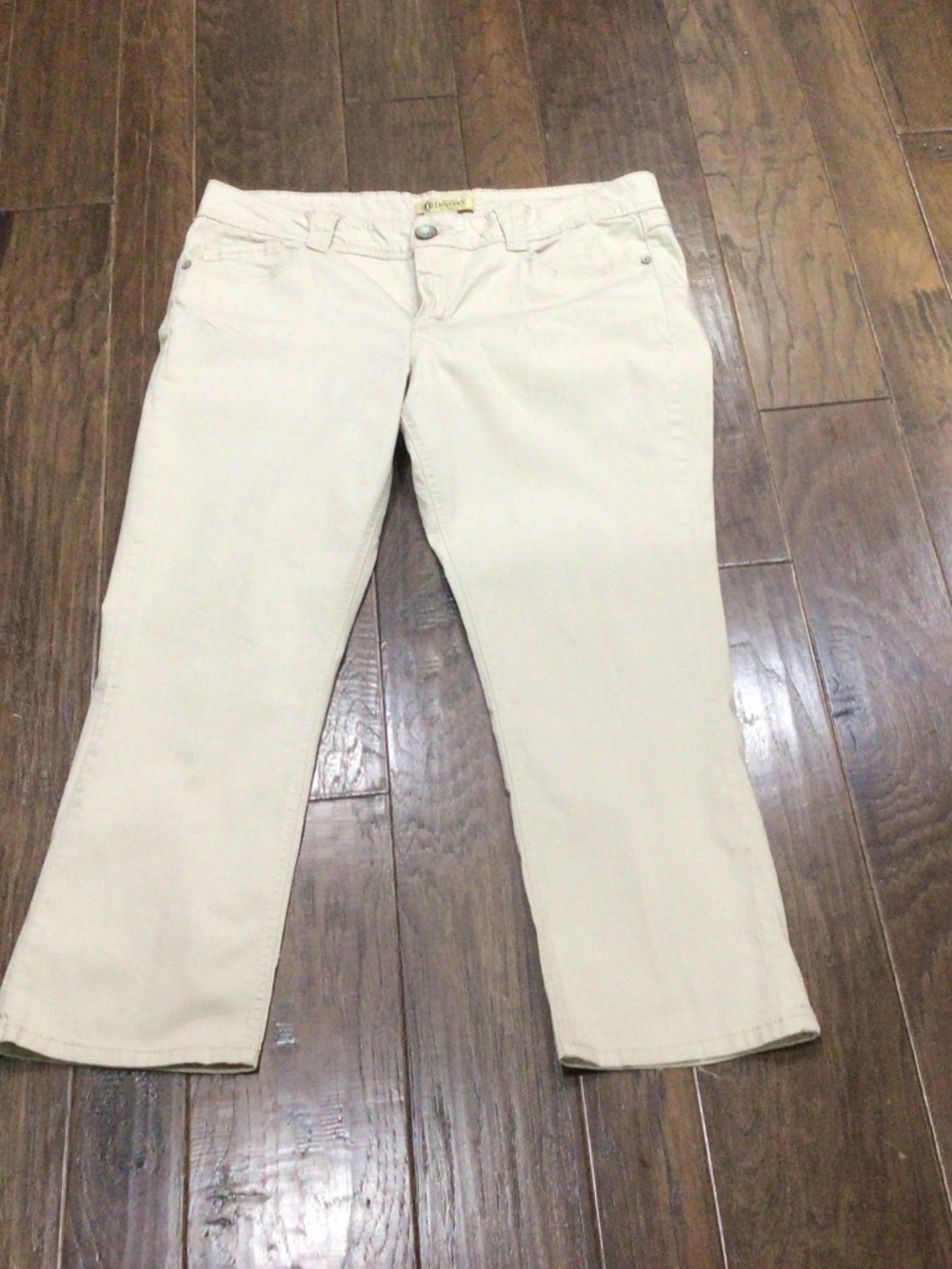 Democracy cream colored pants. Size 16. Great condition.